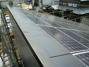 棟部もスッキリした納まり